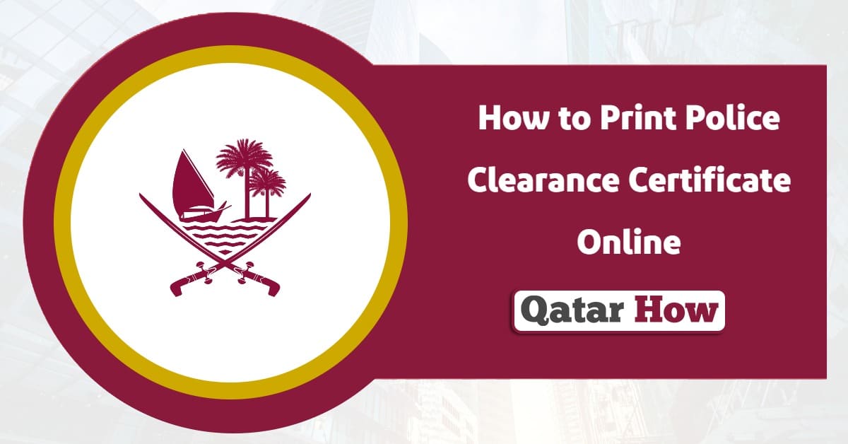 How to Print Police Clearance Certificate Online