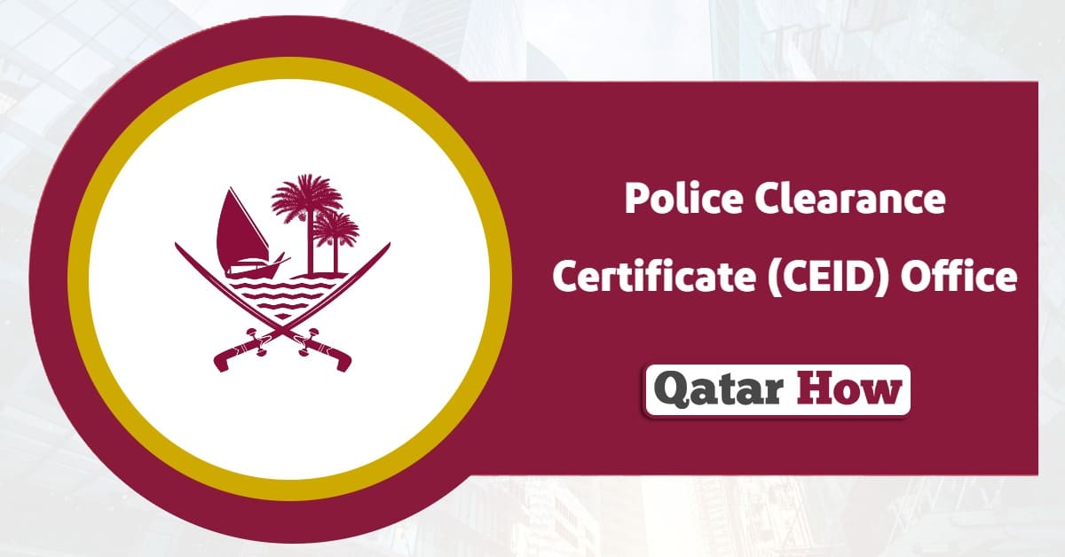 Police Clearance Certificate (CEID) Office