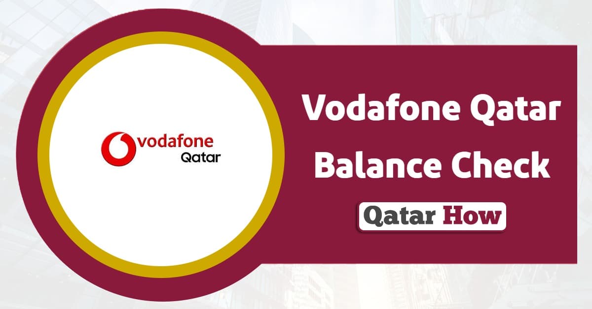 Vodafone Qatar Balance Check: 5 Quick & Free Methods