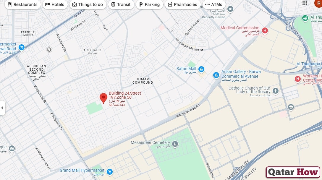Al Khebra Driving School Location