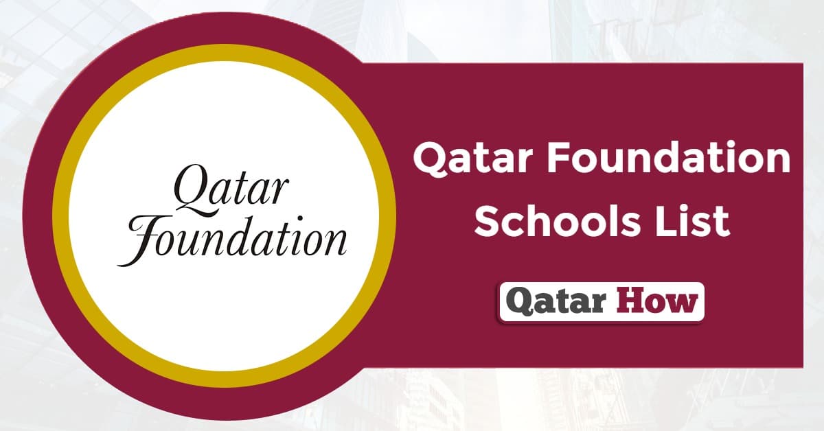 Qatar Foundation Schools List 2025