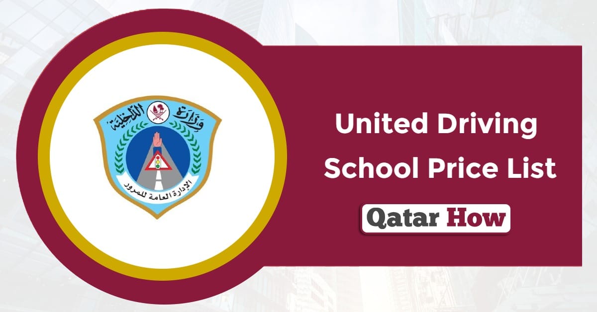 United Driving School Price List 2025